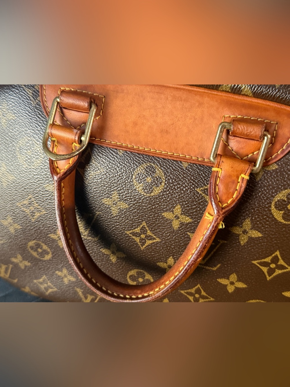 Vintage Louis Vuitton Monogram Trouville Top Handle Bag - Picture 10 of 16